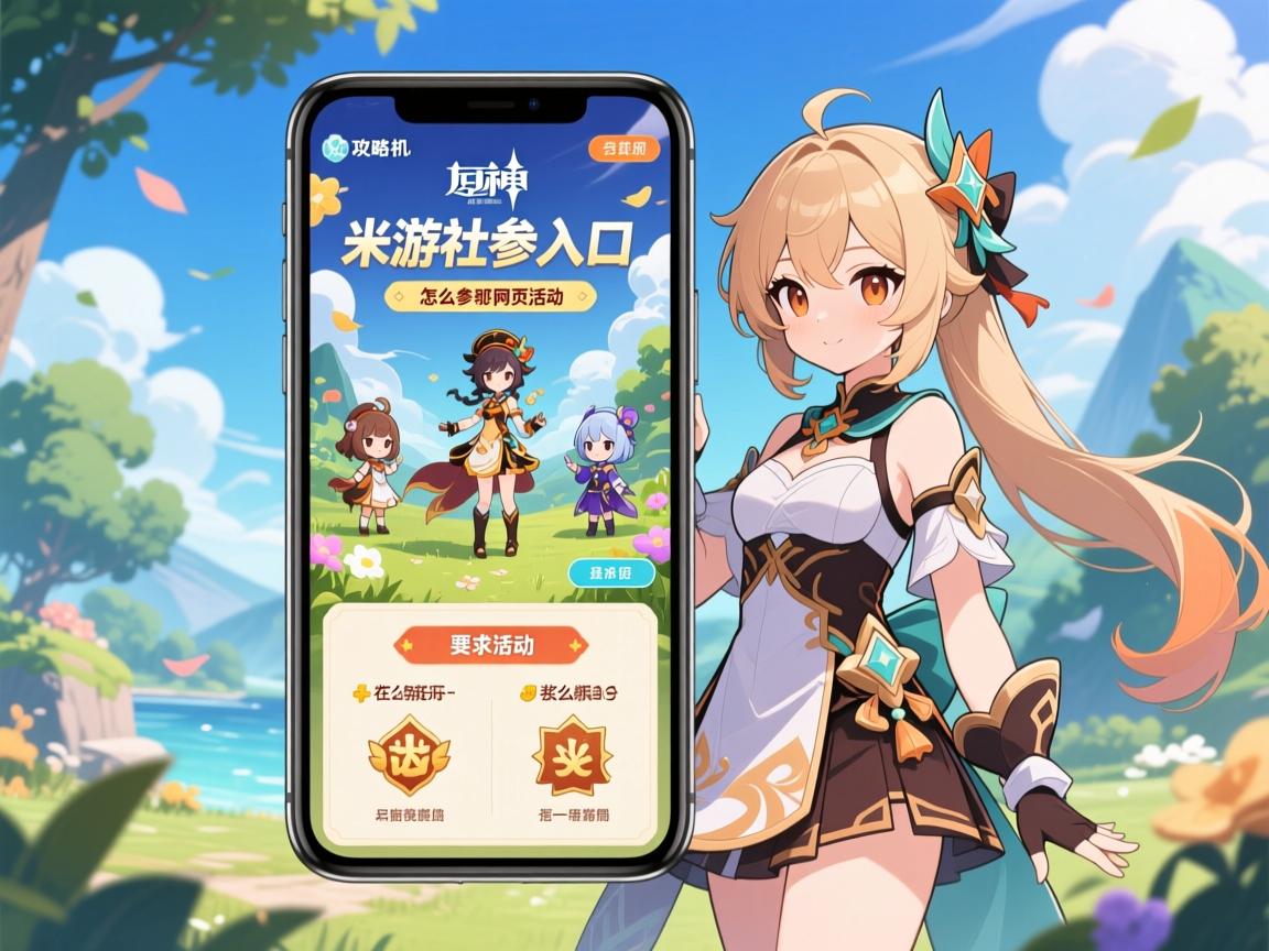 原神活动攻略手机,手机怎么参加网页活动,米游社入口在哪,奖励怎么领到游戏里 原神活动攻略手机,手机怎么参加网页活动,米游社入口在哪,奖励怎么领到游戏里