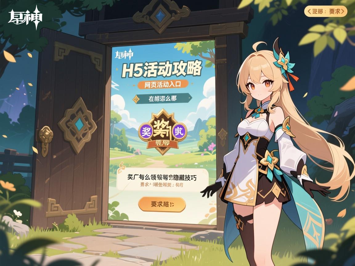 原神H5活动攻略,网页活动入口在哪,奖励怎么领,有哪些隐藏技巧 原神H5活动攻略,网页活动入口在哪,奖励怎么领,有哪些隐藏技巧