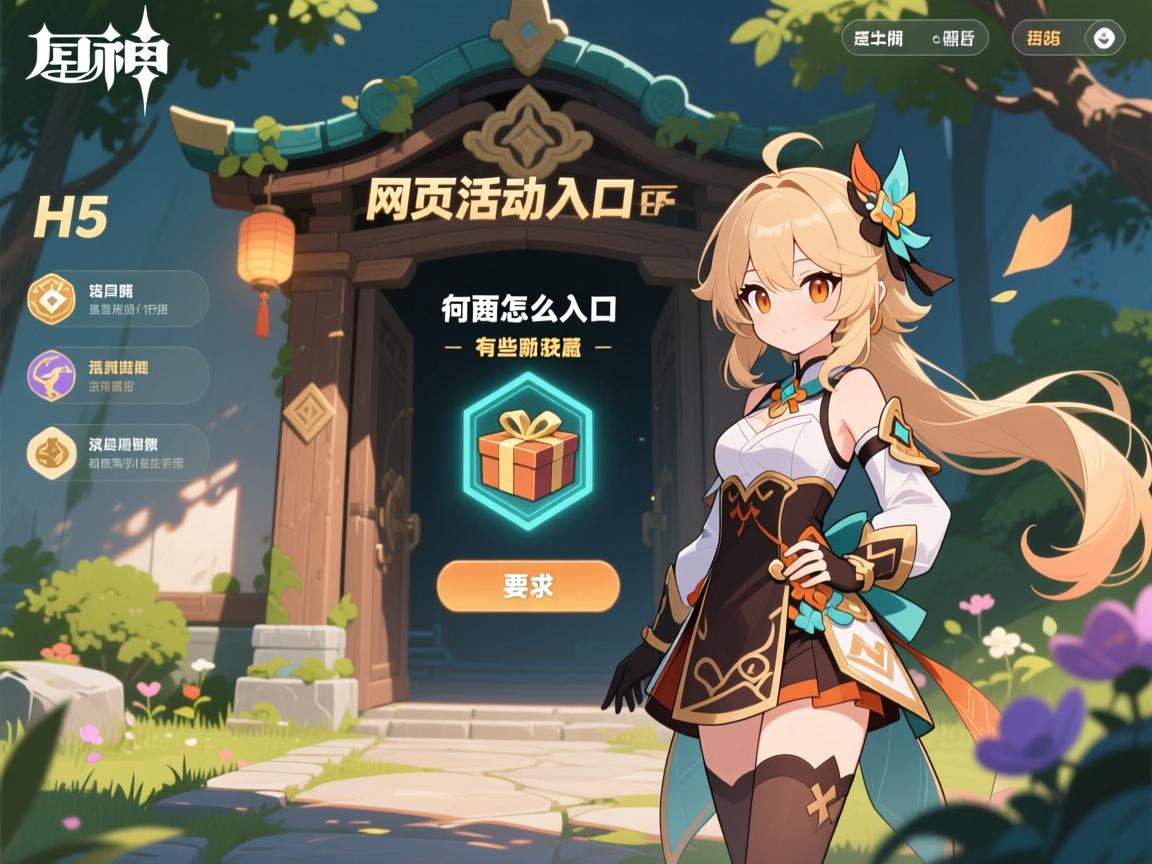 原神H5活动攻略,网页活动入口在哪,奖励怎么领,有哪些隐藏技巧 原神H5活动攻略,网页活动入口在哪,奖励怎么领,有哪些隐藏技巧