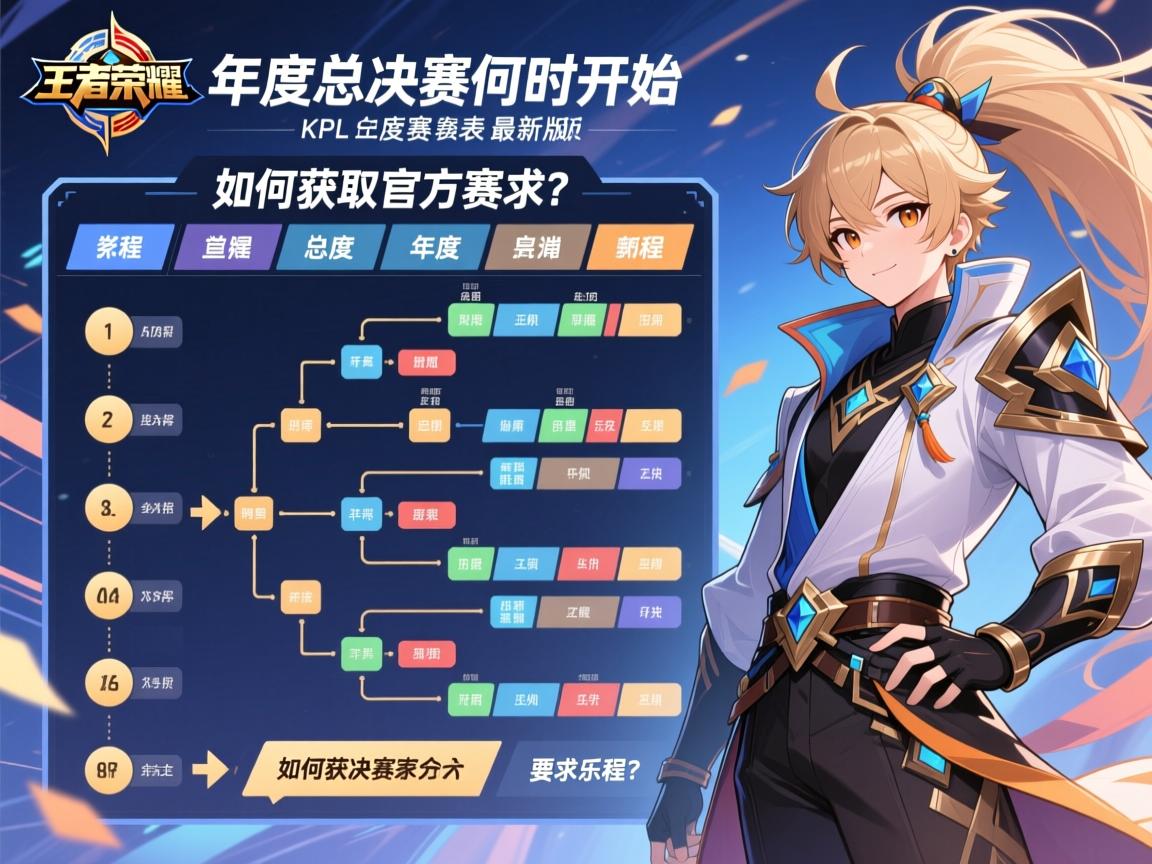 王者荣耀kpl赛程表最新版本,年度总决赛何时开始,如何获取官方赛程? 王者荣耀kpl赛程表最新版本,年度总决赛何时开始,如何获取官方赛程?