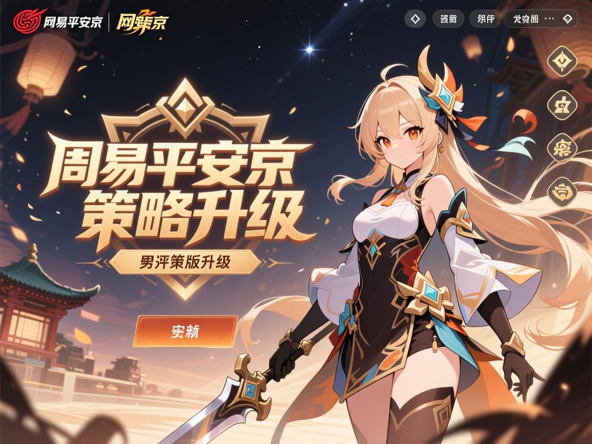 网易平安京周年版本策略升级界面 网易平安京周年版本策略升级界面