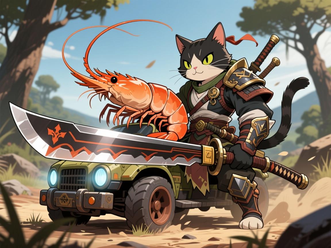 怪物猎人荒野武器梗,虾头太刀侠是什么,为什么叫猫车 怪物猎人荒野武器梗,虾头太刀侠是什么,为什么叫猫车