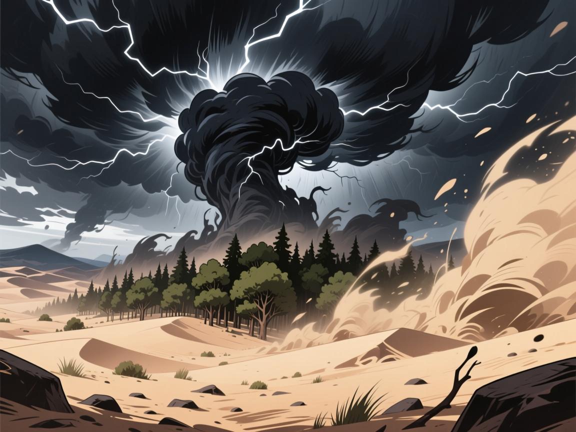 黑暗风暴为何席卷全球,如何防范12级强风,防护林真能挡住沙暴吗 黑暗风暴为何席卷全球,如何防范12级强风,防护林真能挡住沙暴吗