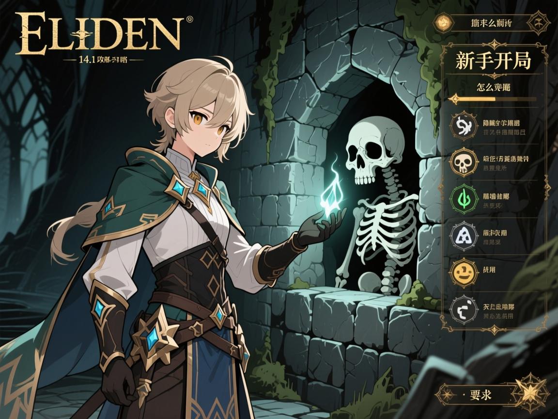 艾尔登法环14.1攻略,新手开局职业怎么选,隐藏墙壁位置在哪,骨灰怎么用 艾尔登法环14.1攻略,新手开局职业怎么选,隐藏墙壁位置在哪,骨灰怎么用