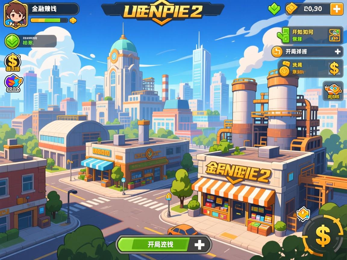 金融帝国2怎么快速赚钱,开局如何选择城市,工厂和商店比例怎么控制 金融帝国2怎么快速赚钱,开局如何选择城市,工厂和商店比例怎么控制