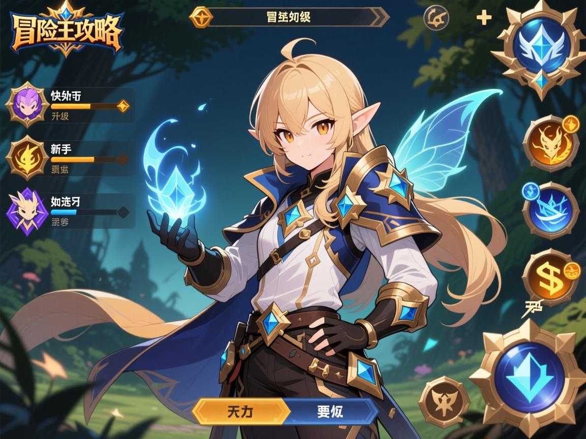 冒险王攻略,新手如何快速升级,职业怎么选择,精灵如何培养 冒险王攻略,新手如何快速升级,职业怎么选择,精灵如何培养