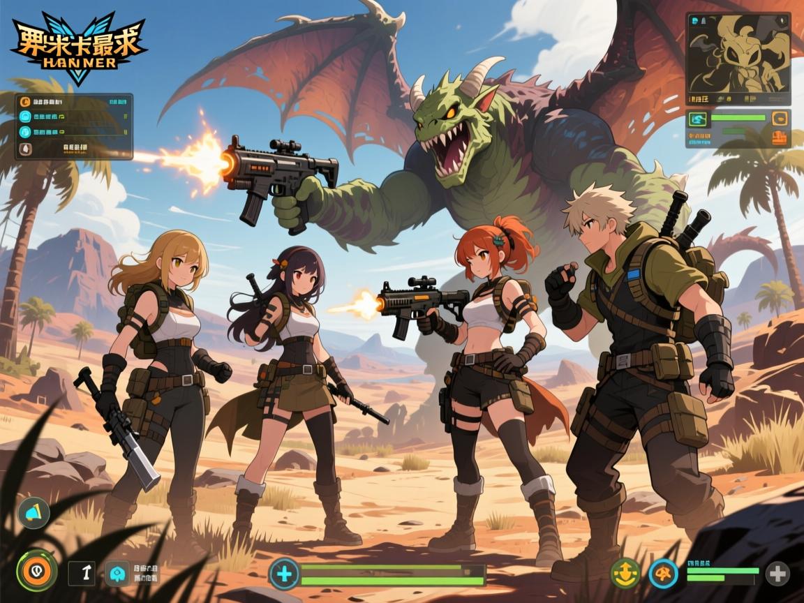 怪物猎人荒野四人联机,怎么组队最方便,战术如何配合,网络卡顿怎么办 怪物猎人荒野四人联机,怎么组队最方便,战术如何配合,网络卡顿怎么办