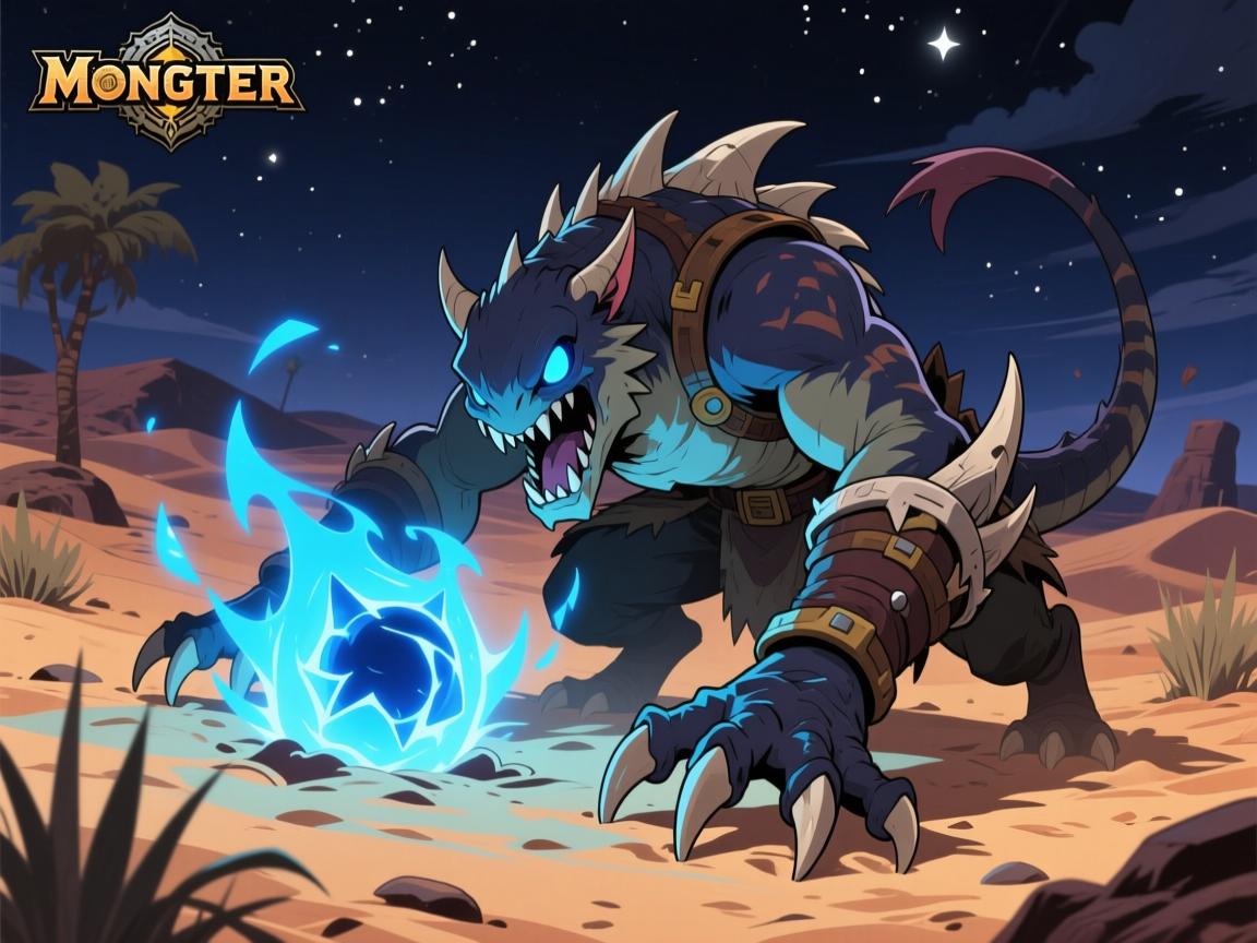 怪物猎人荒野里晚上沙漠那个蓝色闪光玩意儿是啥?抓了十几次都失败! 怪物猎人荒野里晚上沙漠那个蓝色闪光玩意儿是啥?抓了十几次都失败!