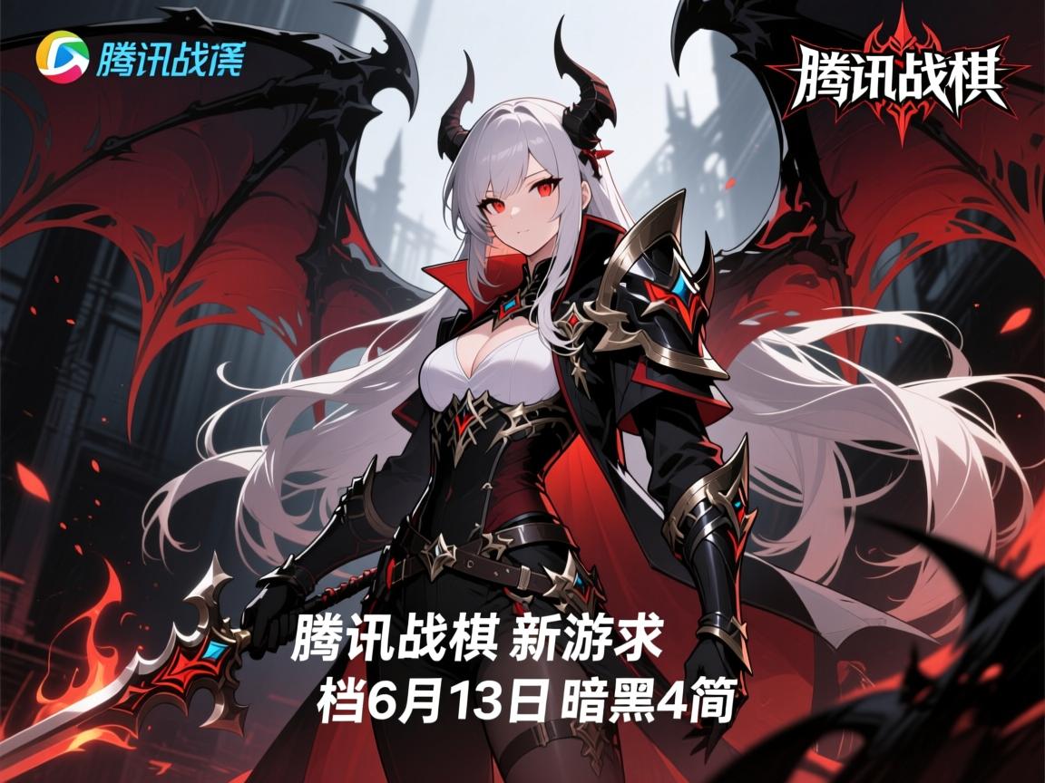 腾讯战棋新游定档6月13日 暗黑4简 腾讯战棋新游定档6月13日 暗黑4简