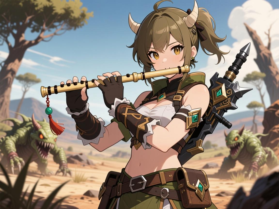 怪物猎人荒野笛子副武器,如何搭配,实战技巧有哪些,奶笛配装怎么选 怪物猎人荒野笛子副武器,如何搭配,实战技巧有哪些,奶笛配装怎么选