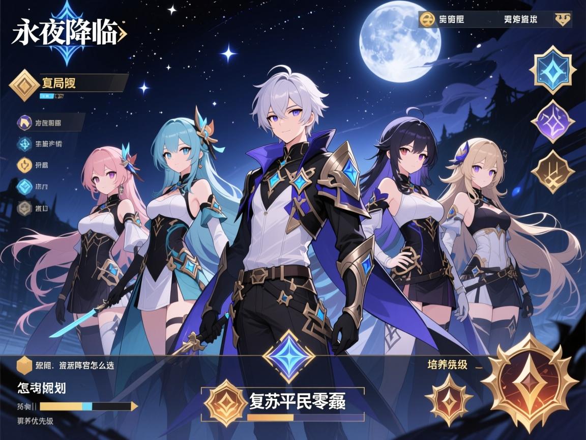 永夜降临复苏平民零氪,开局阵容怎么选,资源如何规划,角色培养优先级 永夜降临复苏平民零氪,开局阵容怎么选,资源如何规划,角色培养优先级