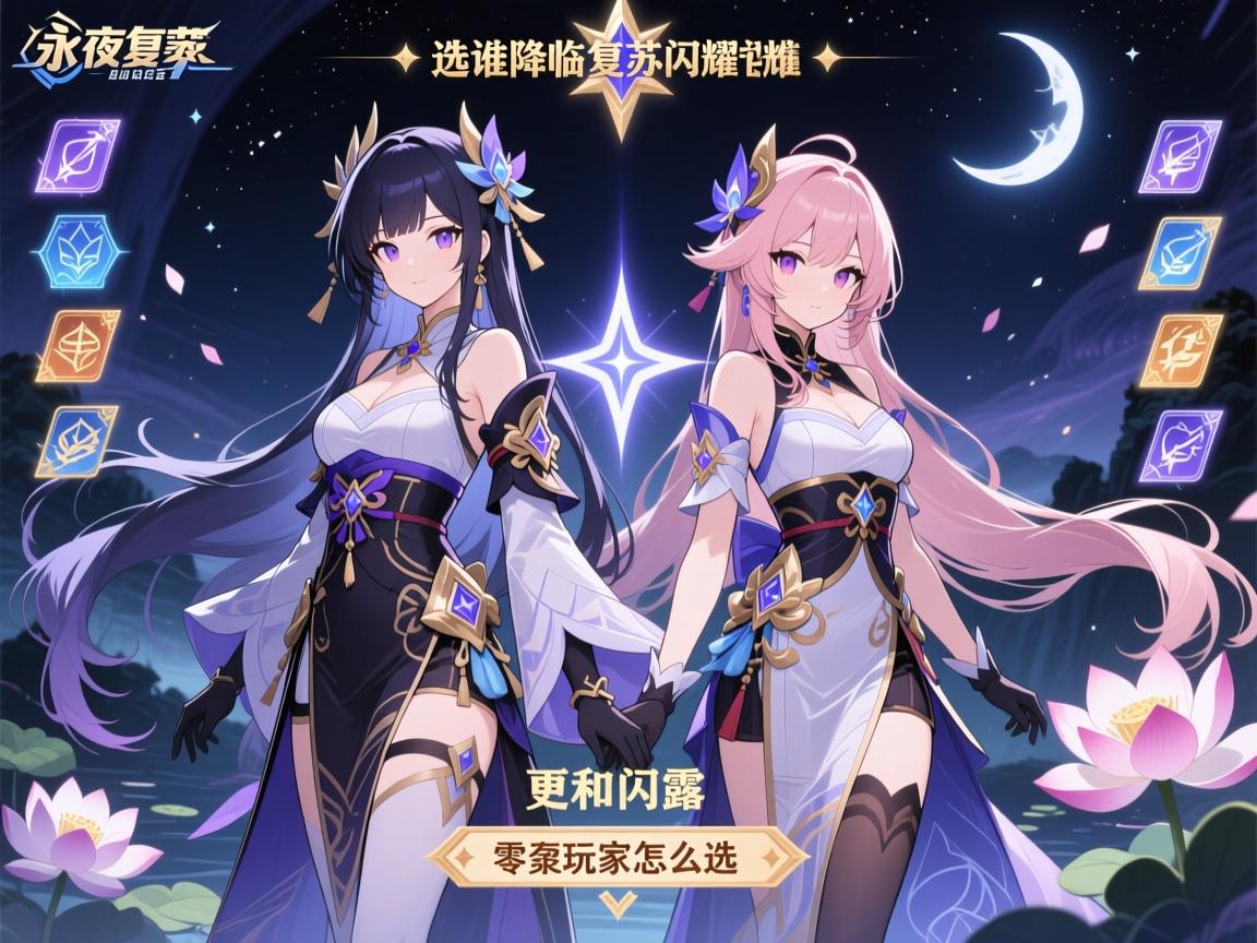 永夜降临复苏闪耀卡选谁,妃和荷露谁更强,闪耀卡值得培养吗,零氪玩家怎么选 永夜降临复苏闪耀卡选谁,妃和荷露谁更强,闪耀卡值得培养吗,零氪玩家怎么选