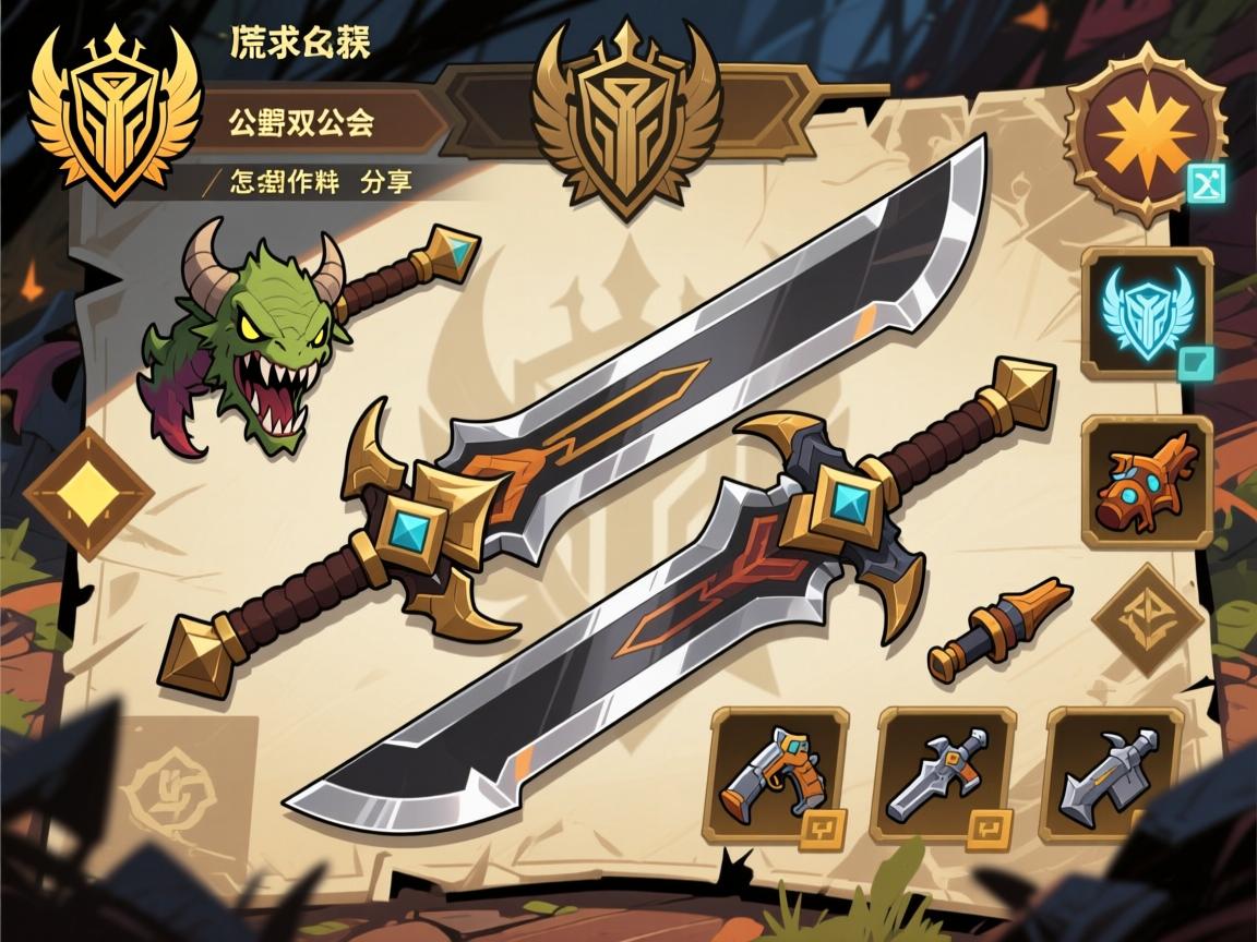 怪物猎人荒野公会武器怎么获得?公会双剑制作材料分享 怪物猎人荒野公会武器怎么获得?公会双剑制作材料分享