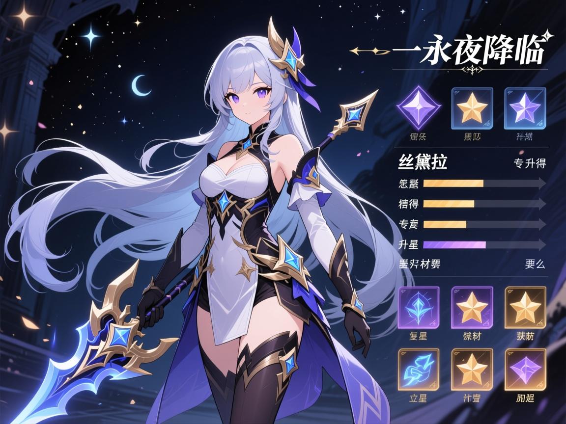 永夜降临复苏丝黛拉专武怎么获得,专武升星材料有哪些,丝黛拉专武属性加成是什么 永夜降临复苏丝黛拉专武怎么获得,专武升星材料有哪些,丝黛拉专武属性加成是什么