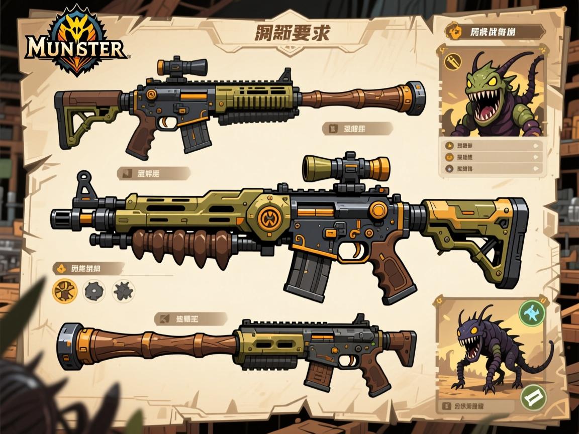 怪物猎人荒野虫棍工坊武器,机械武器怎么获得,历战怪物调查怎么刷,零件属性怎么选 怪物猎人荒野虫棍工坊武器,机械武器怎么获得,历战怪物调查怎么刷,零件属性怎么选