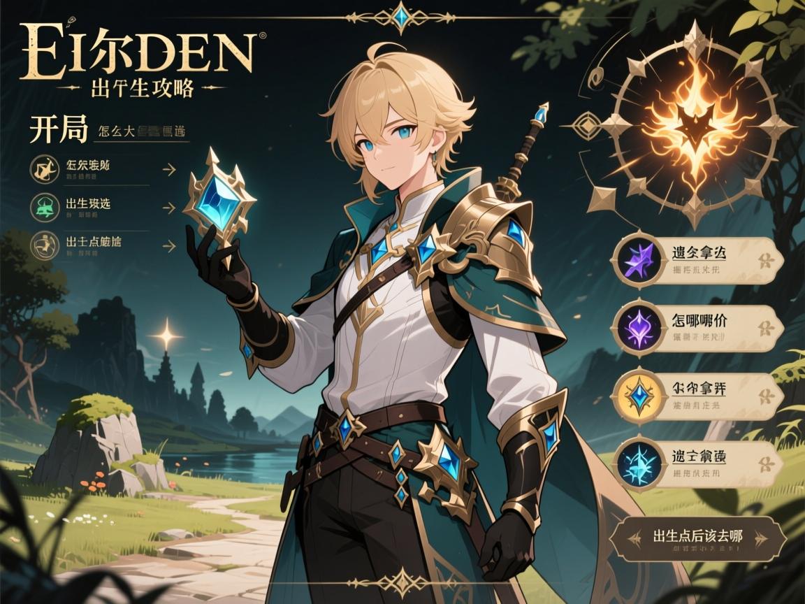 艾尔登法环出生攻略,开局职业怎么选,遗物拿哪个,出生点后该去哪 艾尔登法环出生攻略,开局职业怎么选,遗物拿哪个,出生点后该去哪