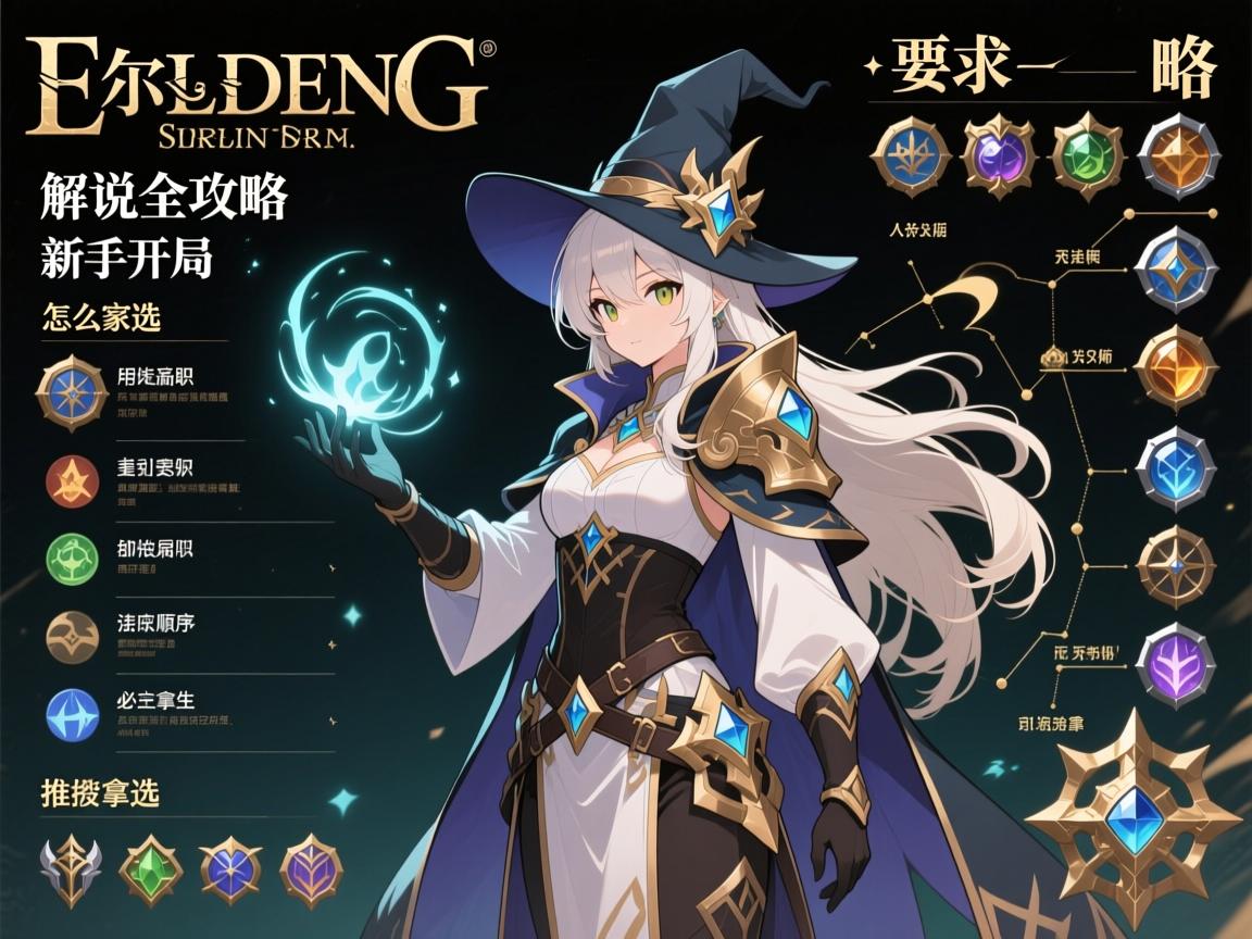 艾尔登法环解说全攻略,新手开局职业怎么选,推图顺序如何规划,法师必拿装备有哪些 艾尔登法环解说全攻略,新手开局职业怎么选,推图顺序如何规划,法师必拿装备有哪些