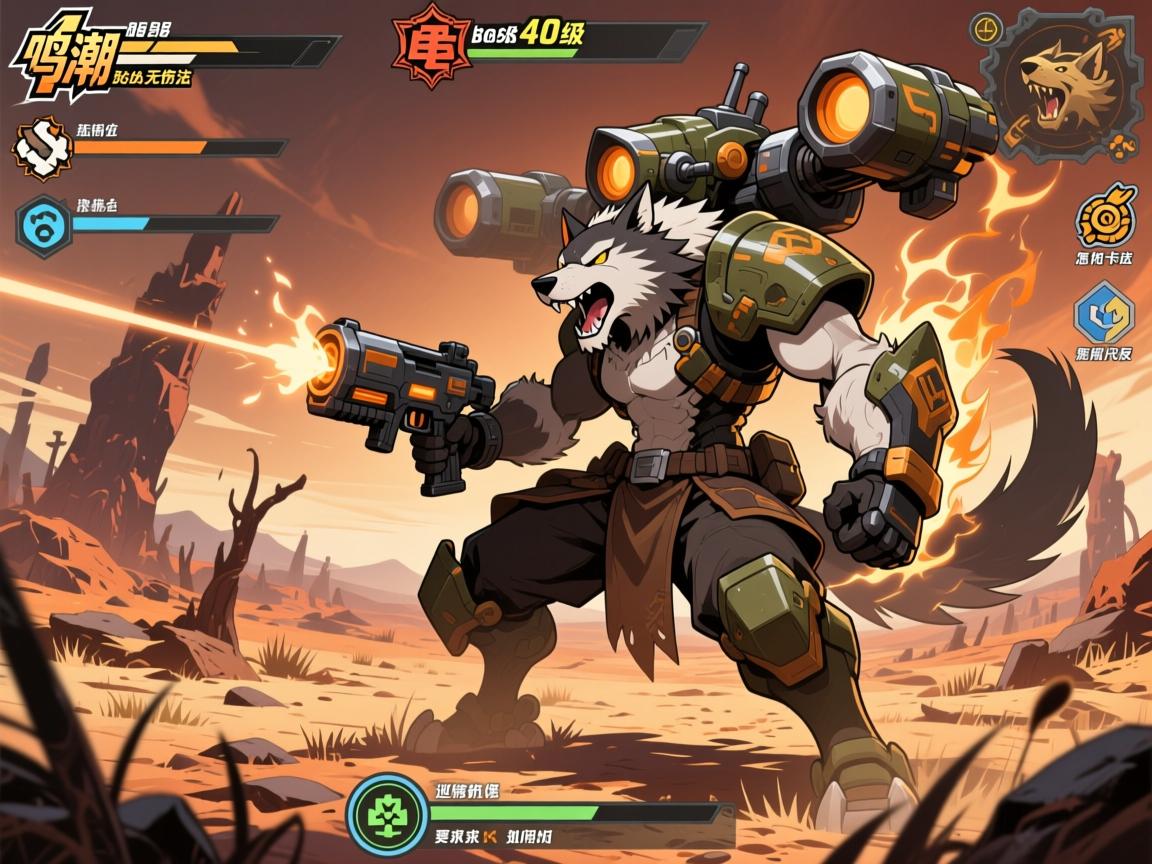 鸣潮40级boss无伤打法,荒原嗥鸣怎么卡位,巡哨机傀如何闪反 鸣潮40级boss无伤打法,荒原嗥鸣怎么卡位,巡哨机傀如何闪反
