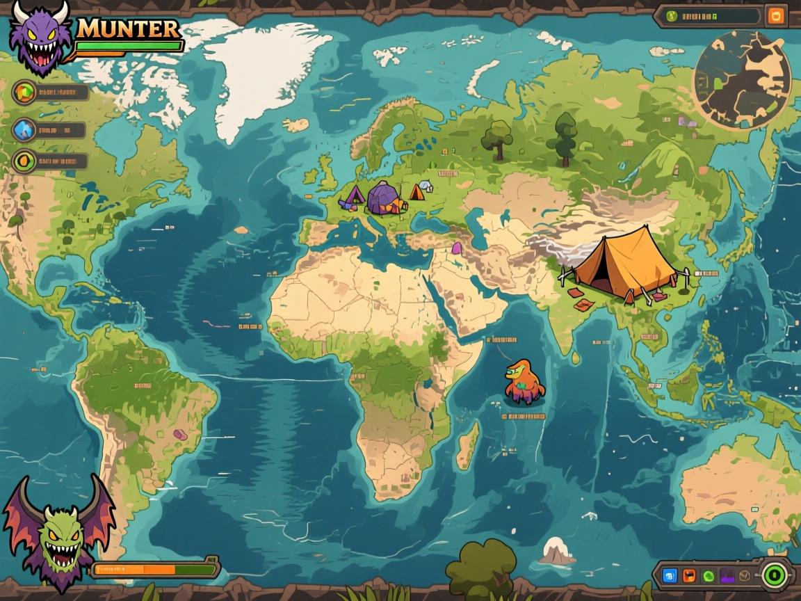 怪物猎人荒野地图大小,探索策略怎么定,无缝地图影响在哪,营地该如何设置 怪物猎人荒野地图大小,探索策略怎么定,无缝地图影响在哪,营地该如何设置