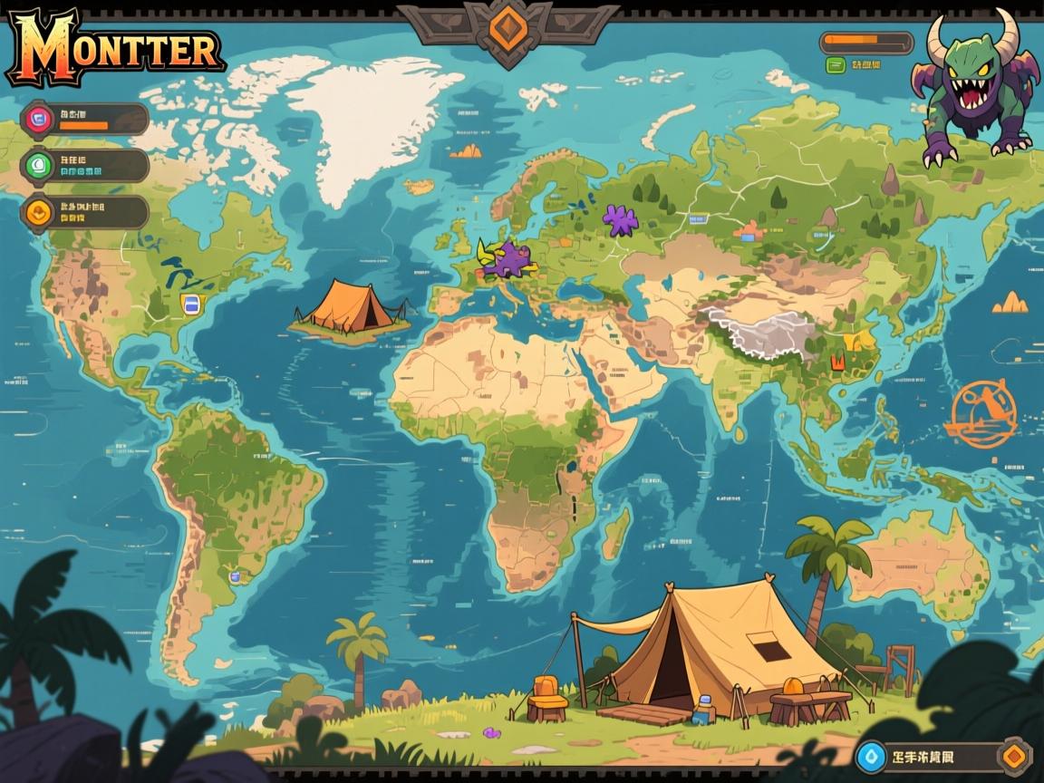 怪物猎人荒野地图大小,探索策略怎么定,无缝地图影响在哪,营地该如何设置 怪物猎人荒野地图大小,探索策略怎么定,无缝地图影响在哪,营地该如何设置