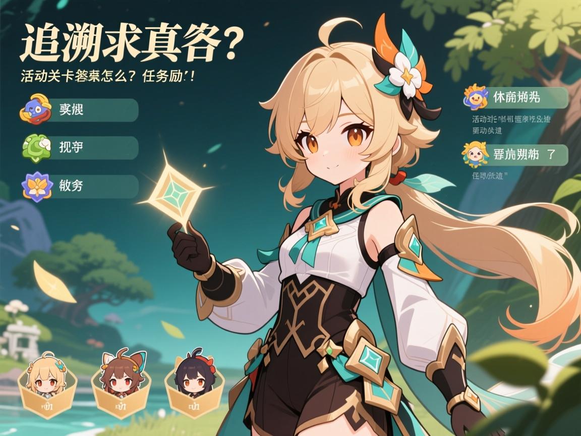 原神活动求真攻略,追溯求真答案怎么找,活动关卡怎么过,任务奖励是什么 原神活动求真攻略,追溯求真答案怎么找,活动关卡怎么过,任务奖励是什么