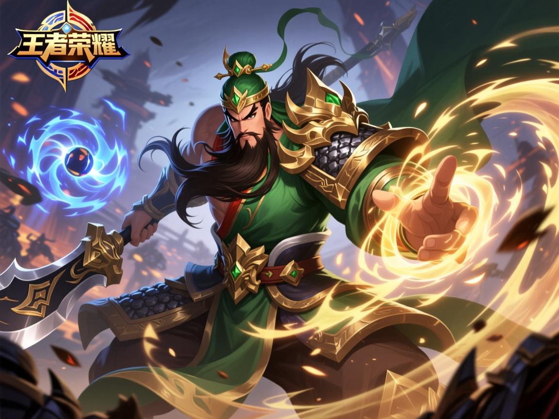 王者荣耀关羽技巧连招,如何无限连推,怎样一刀秒脆皮,团战如何进场? 王者荣耀关羽技巧连招,如何无限连推,怎样一刀秒脆皮,团战如何进场?