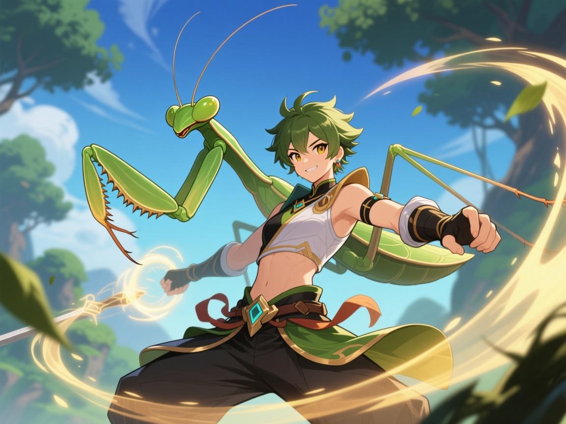 飞天螳螂性格选爽朗还是固执?技术高手特性下配招思路分享 飞天螳螂性格选爽朗还是固执?技术高手特性下配招思路分享