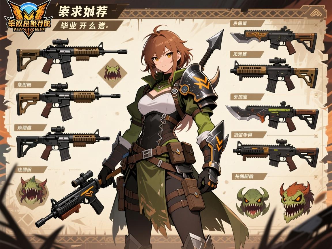 怪物猎人荒野武器装备推荐,开荒武器怎么选,毕业配装如何搭 怪物猎人荒野武器装备推荐,开荒武器怎么选,毕业配装如何搭