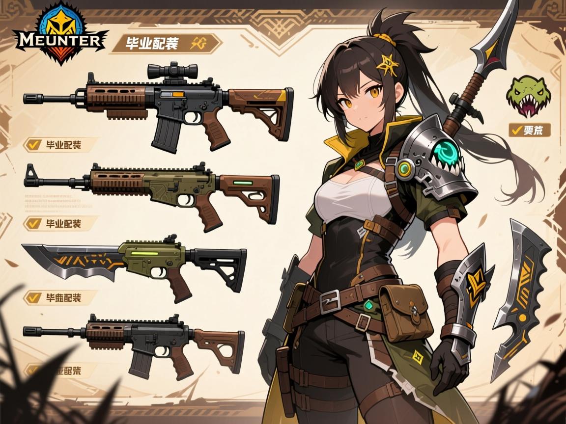 怪物猎人荒野武器装备推荐,开荒武器怎么选,毕业配装如何搭 怪物猎人荒野武器装备推荐,开荒武器怎么选,毕业配装如何搭