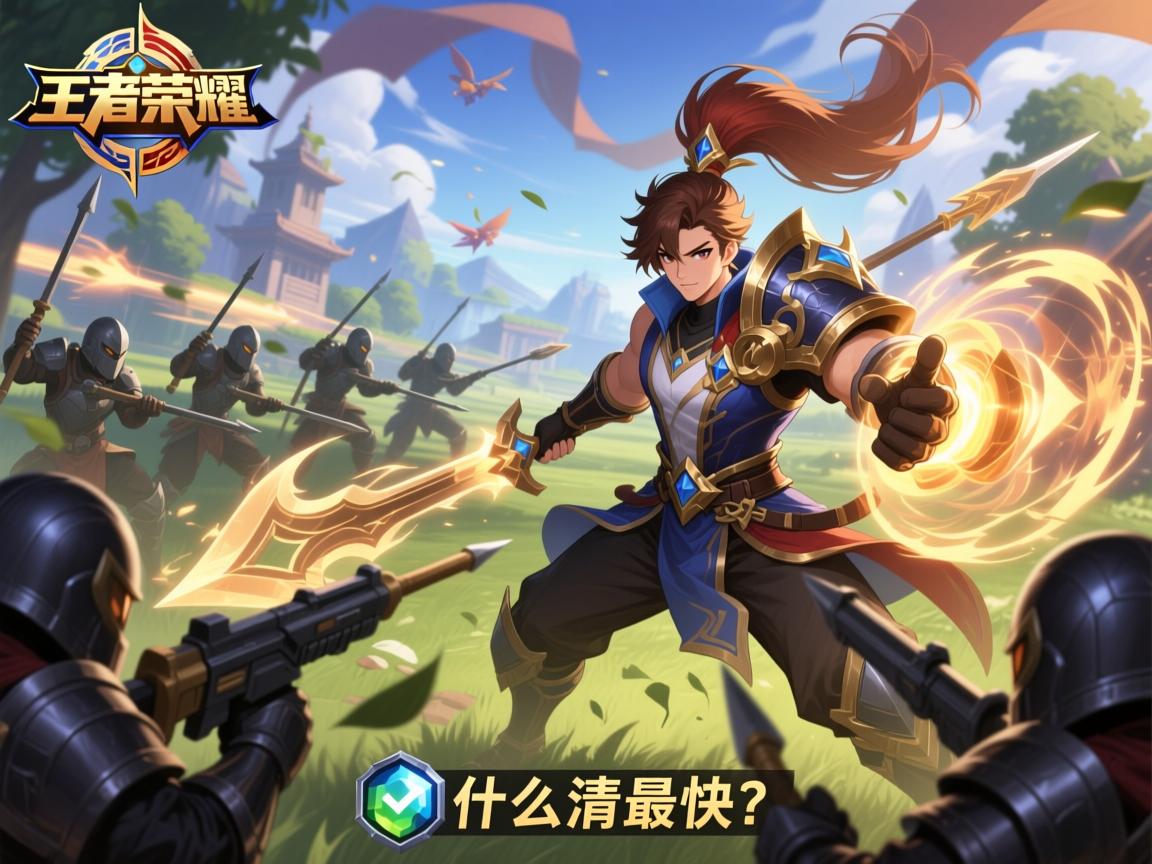 王者荣耀清兵线连招技巧,如何快速清兵支援,什么英雄清兵最快 王者荣耀清兵线连招技巧,如何快速清兵支援,什么英雄清兵最快