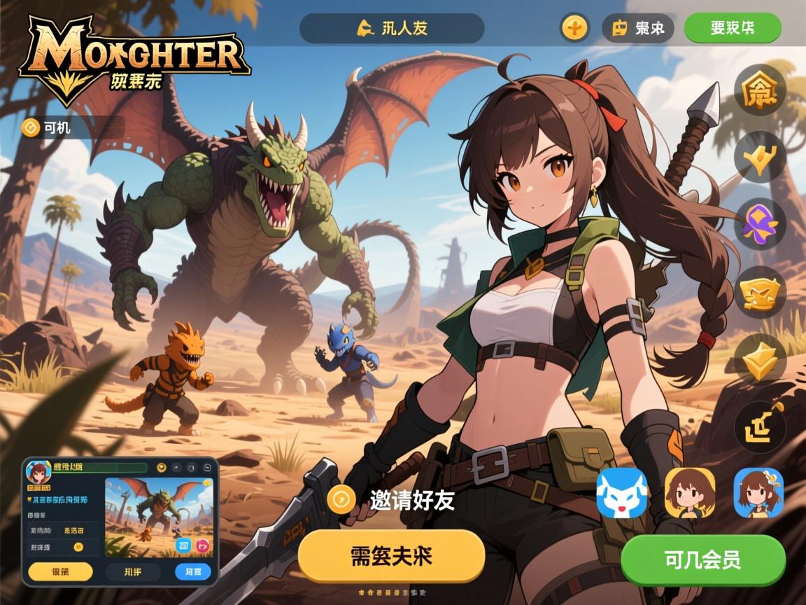 怪物猎人荒野是否可以联机游玩,最多几人联机,怎么邀请好友,需要会员吗 怪物猎人荒野是否可以联机游玩,最多几人联机,怎么邀请好友,需要会员吗