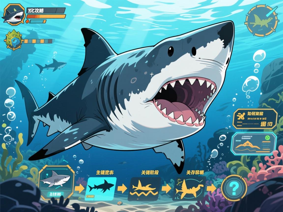鲨鱼进化攻略:如何成为海洋霸主,关键进化阶段是什么,生存策略有哪些 鲨鱼进化攻略:如何成为海洋霸主,关键进化阶段是什么,生存策略有哪些