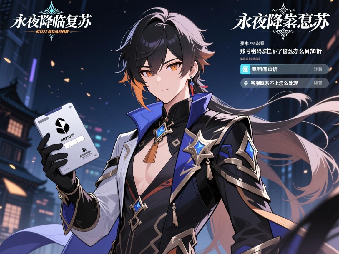 永夜降临复苏怎么找回,账号密码忘了怎么办,被盗了如何申诉,客服联系不上怎么处理 永夜降临复苏怎么找回,账号密码忘了怎么办,被盗了如何申诉,客服联系不上怎么处理