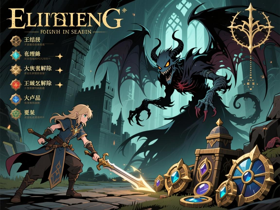 艾尔登法环主线攻略路线,恶兆妖鬼怎么打,王城结界怎么解除,大卢恩怎么收集 艾尔登法环主线攻略路线,恶兆妖鬼怎么打,王城结界怎么解除,大卢恩怎么收集