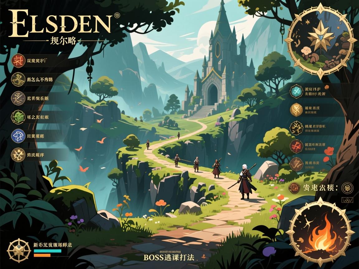 艾尔登法环正规攻略,新手怎么不走弯路,区域探索顺序,BOSS逃课打法 艾尔登法环正规攻略,新手怎么不走弯路,区域探索顺序,BOSS逃课打法