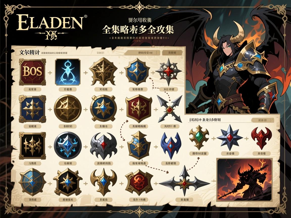 艾尔登法环攻略文档,全收集物品有哪些,多结局怎么达成,BOSS击杀顺序如何安排 艾尔登法环攻略文档,全收集物品有哪些,多结局怎么达成,BOSS击杀顺序如何安排