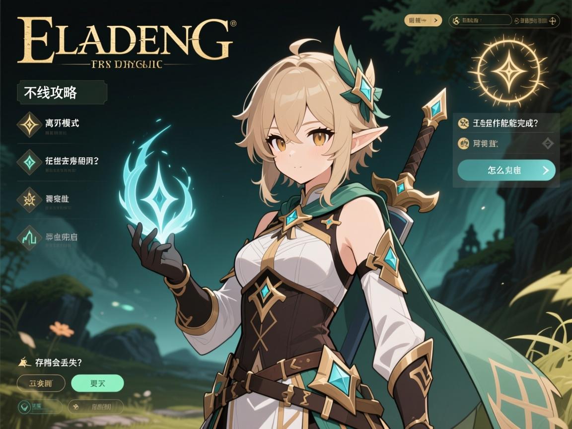 艾尔登法环离线攻略,离线模式怎么开启,怎么刷卢恩,支线任务能完成吗,存档会丢失吗 艾尔登法环离线攻略,离线模式怎么开启,怎么刷卢恩,支线任务能完成吗,存档会丢失吗