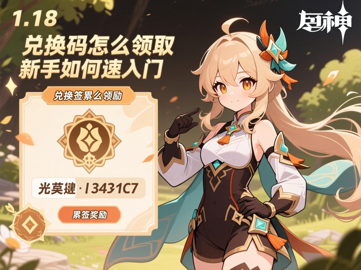 原神1.18活动攻略,兑换码怎么领取,累签奖励有哪些,新手如何快速入门 原神1.18活动攻略,兑换码怎么领取,累签奖励有哪些,新手如何快速入门