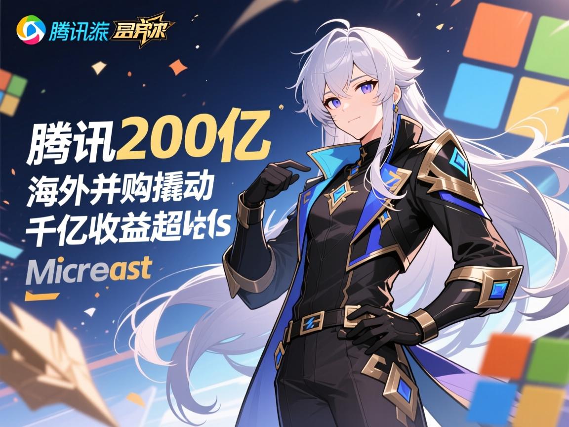 腾讯200亿海外并购撬动千亿收益超微软 腾讯200亿海外并购撬动千亿收益超微软