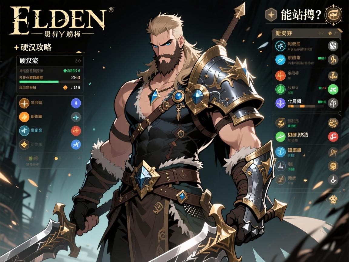 艾尔登法环硬汉攻略,硬汉流怎么加点,穿什么装备,如何打BOSS,能站撸吗 艾尔登法环硬汉攻略,硬汉流怎么加点,穿什么装备,如何打BOSS,能站撸吗