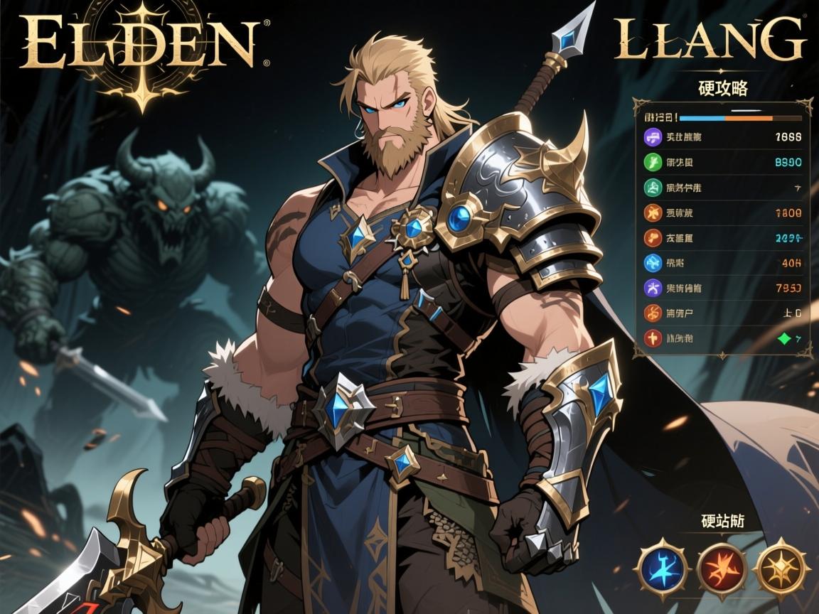 艾尔登法环硬汉攻略,硬汉流怎么加点,穿什么装备,如何打BOSS,能站撸吗 艾尔登法环硬汉攻略,硬汉流怎么加点,穿什么装备,如何打BOSS,能站撸吗