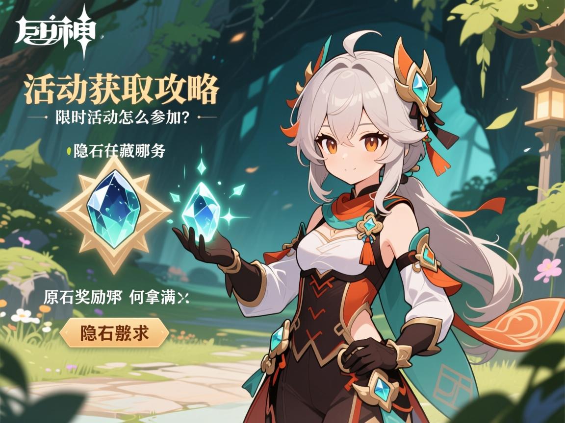 原神活动获取攻略,限时活动怎么参加,原石奖励如何拿满,隐藏任务在哪触发 原神活动获取攻略,限时活动怎么参加,原石奖励如何拿满,隐藏任务在哪触发