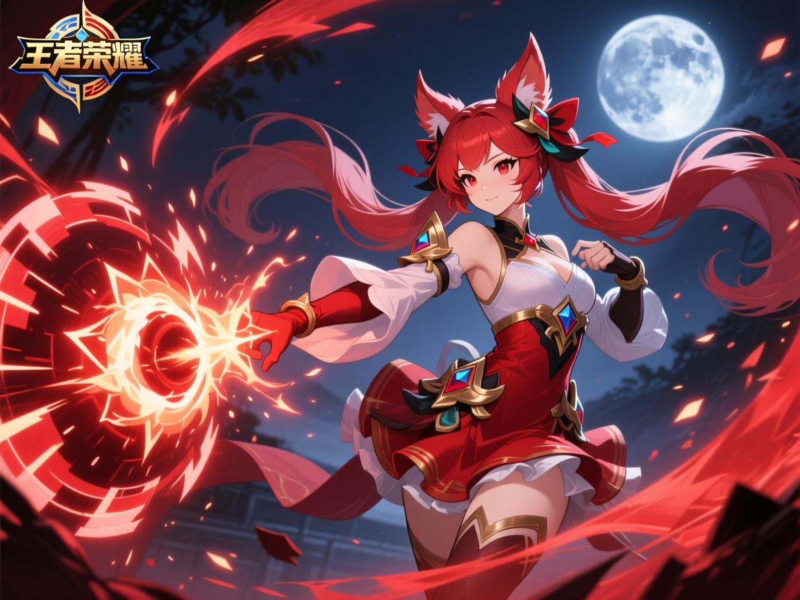 王者荣耀红色连招技巧,露娜月下无限连怎么操作,如何提高爆发伤害,连招顺序是什么 王者荣耀红色连招技巧,露娜月下无限连怎么操作,如何提高爆发伤害,连招顺序是什么