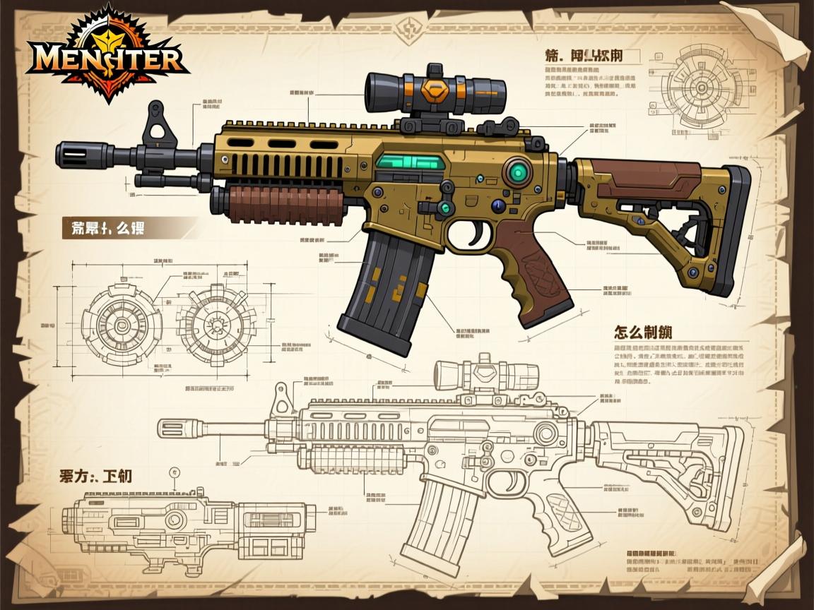 怪物猎人荒野武器图纸怎么解锁,前期如何快速获得,机械武器图纸怎么制作 怪物猎人荒野武器图纸怎么解锁,前期如何快速获得,机械武器图纸怎么制作