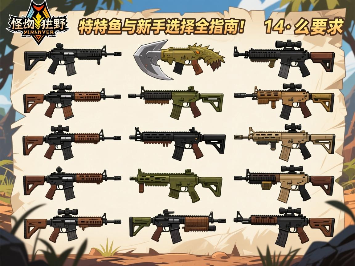 怪物猎人荒野武器怎么选?14种武器特性与新手选择全指南! 怪物猎人荒野武器怎么选?14种武器特性与新手选择全指南!