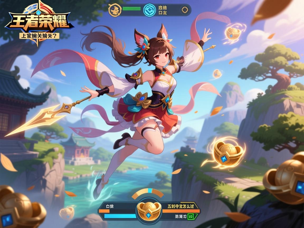 王者荣耀连招闯关技巧,上官婉儿如何飞天?连招口诀是什么?五划夺宝怎么过? 王者荣耀连招闯关技巧,上官婉儿如何飞天?连招口诀是什么?五划夺宝怎么过?