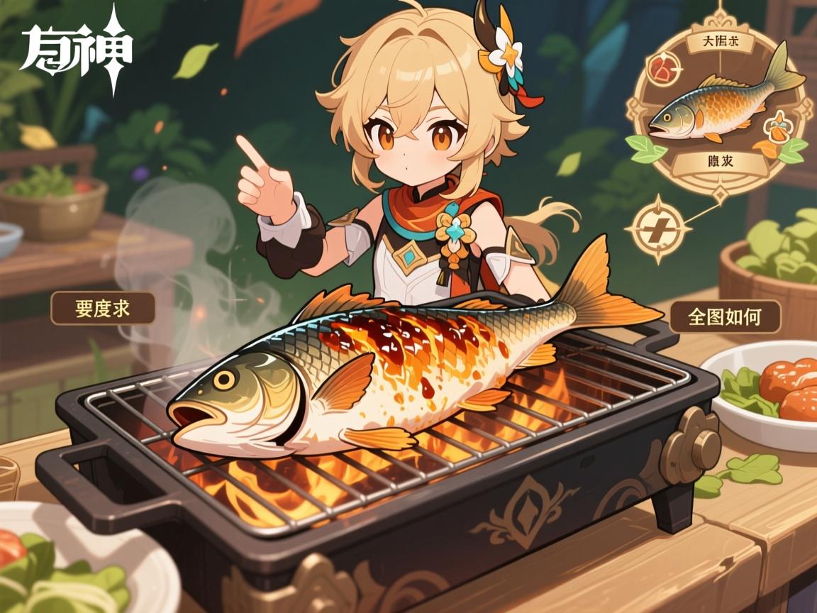 原神活动烤鱼攻略,烤鱼熟度怎么判断,隐藏烤鱼怎么制作,全图鉴如何收集 原神活动烤鱼攻略,烤鱼熟度怎么判断,隐藏烤鱼怎么制作,全图鉴如何收集