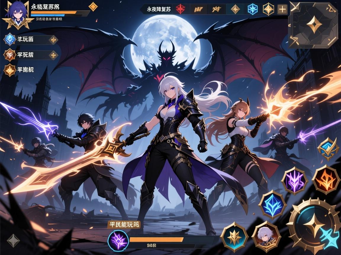 永夜降临复苏实机,战斗效果如何,阵容怎么搭配,平民能玩吗 永夜降临复苏实机,战斗效果如何,阵容怎么搭配,平民能玩吗