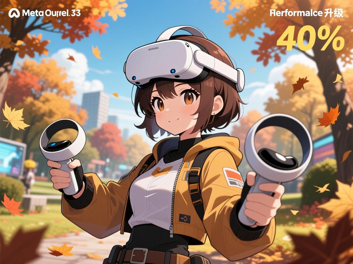 Meta Quest 3性能升级40%秋季上 Meta Quest 3性能升级40%秋季上