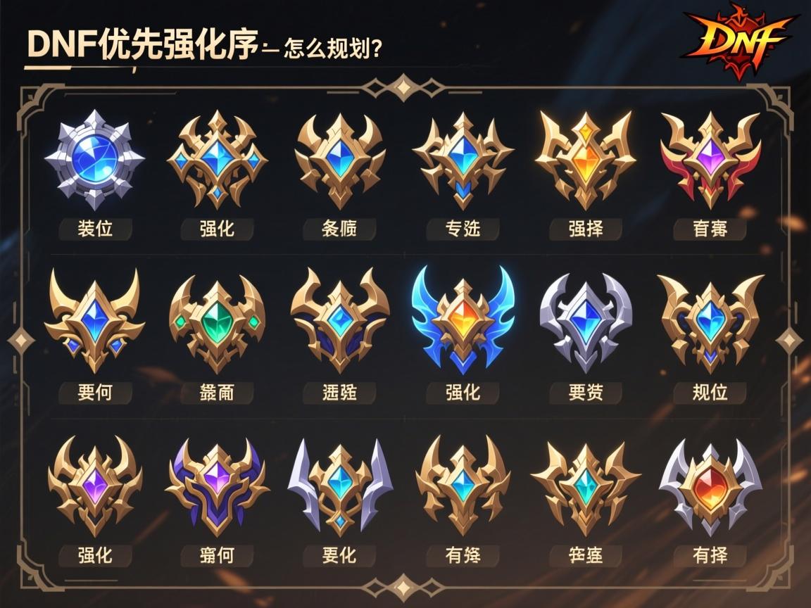 DNF装备优先强化顺序怎么规划?_不同职业强化部位选择有何区别? DNF装备优先强化顺序怎么规划?_不同职业强化部位选择有何区别?